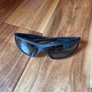 Shady Rays Wraparound Polarized Black Sunglasses